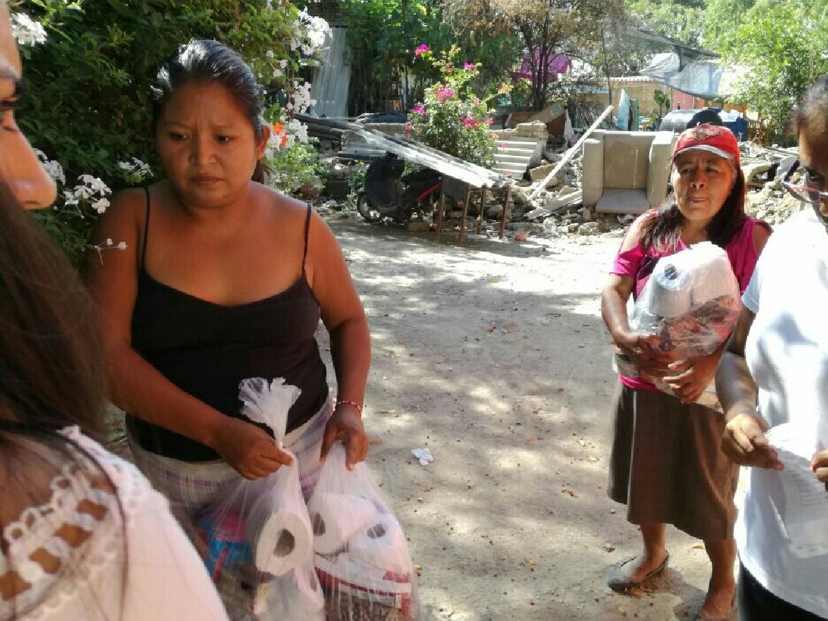Niega Ayuntamiento de Miacatlán retención de despensas para damnificados