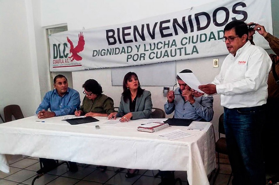 Ciudadanos y la CDHEM trabajarán juntos para resolver los problemas de Cuautla