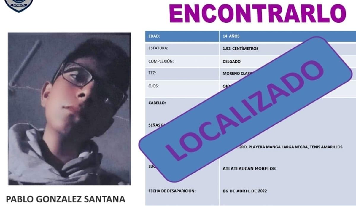 Un adolescente desapareció en Atlatlahucan