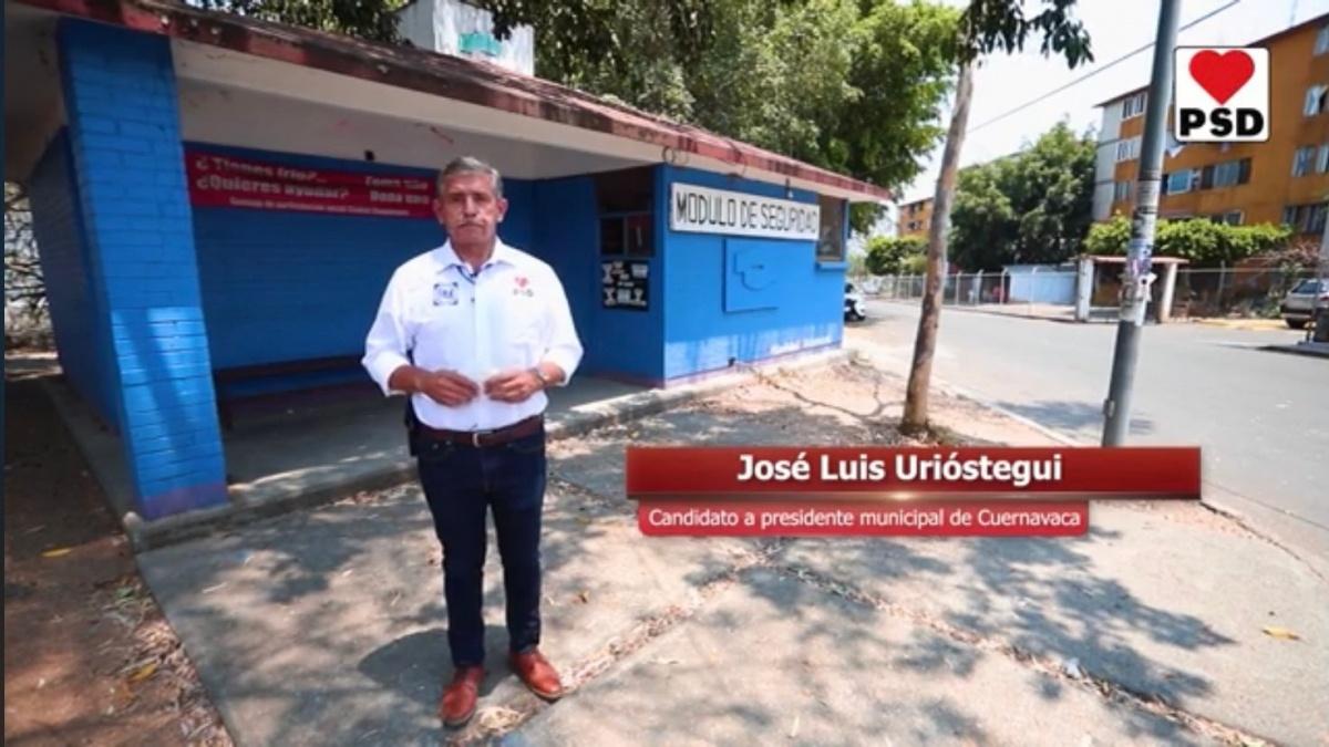 Se debe mejorar la seguridad pública de Cuernavaca: José Luis Urióstegui