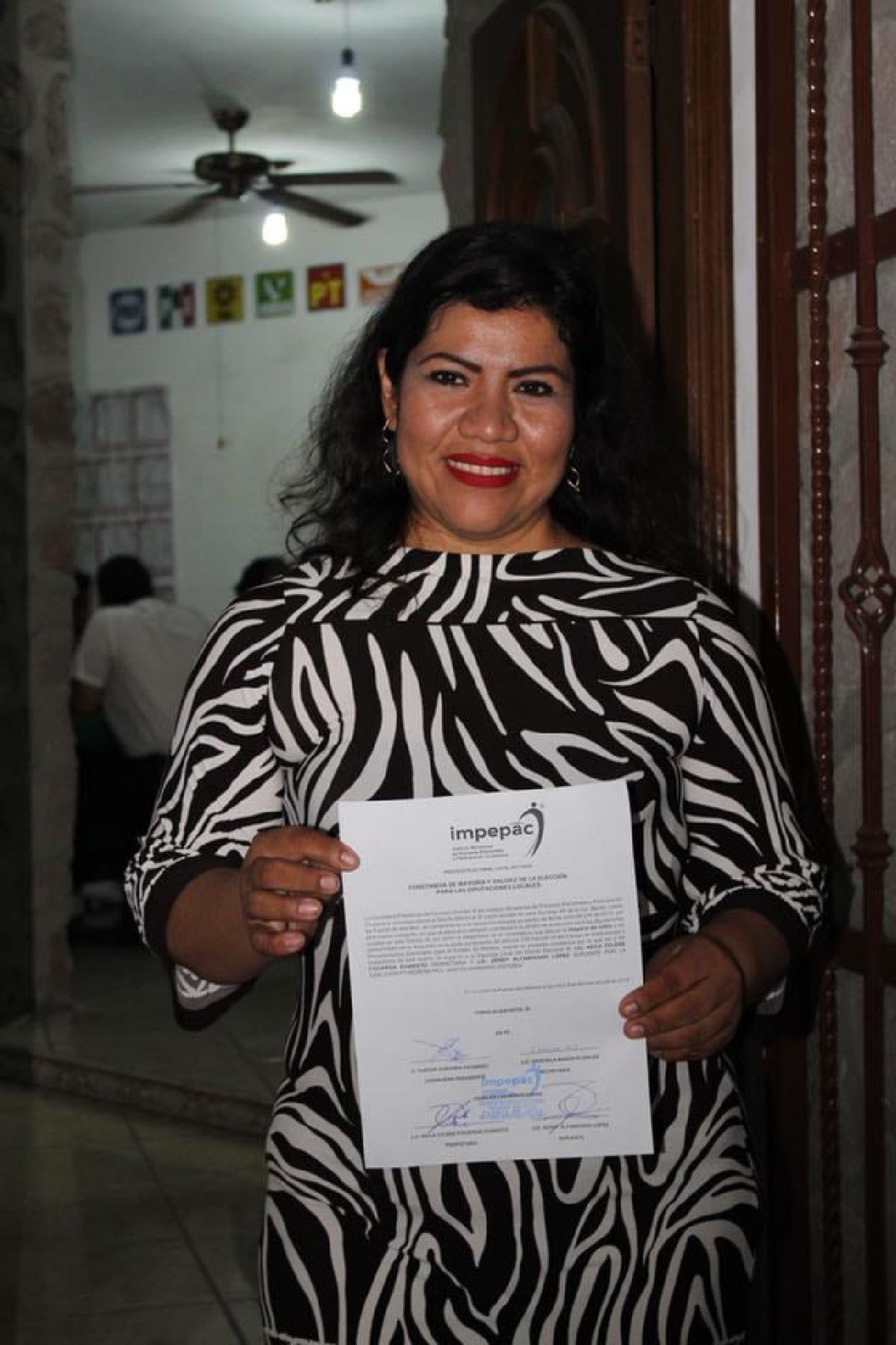 Validan triunfo de Keila Figueroa con constancia de mayoría de votos