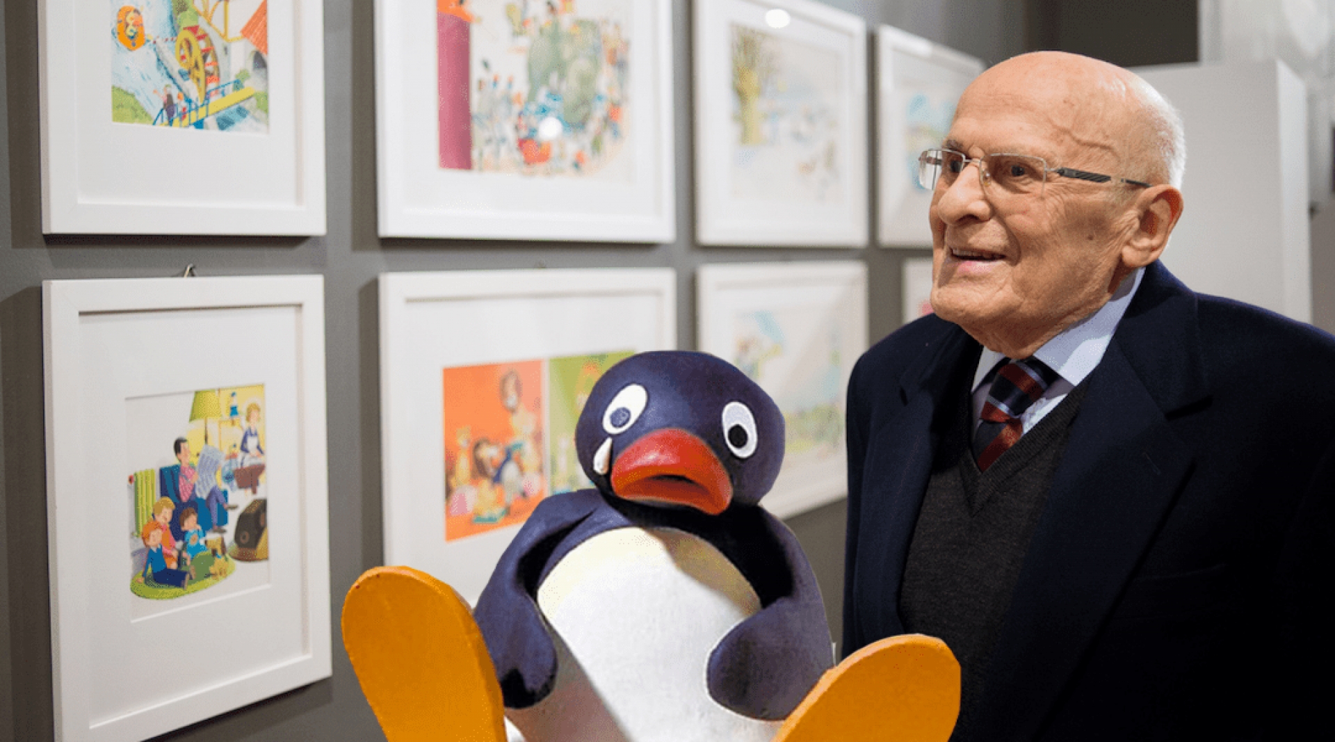 Murió Tony Wolf, el creador de Pingu