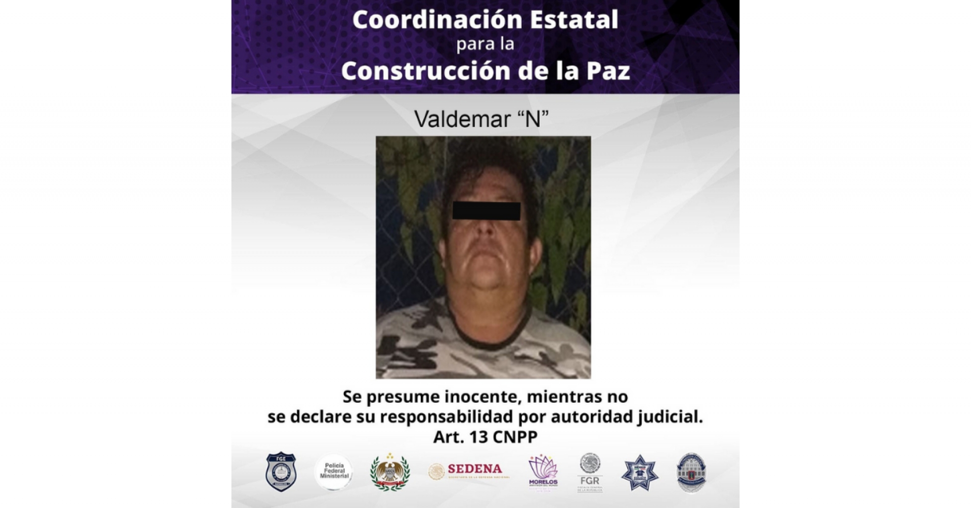 Atrapan a individuo con marihuana en Coatetelco