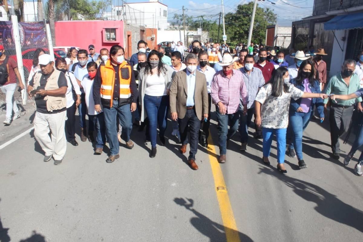 Cumple el ayuntamiento con obra vial para el poblado de Acapatzingo