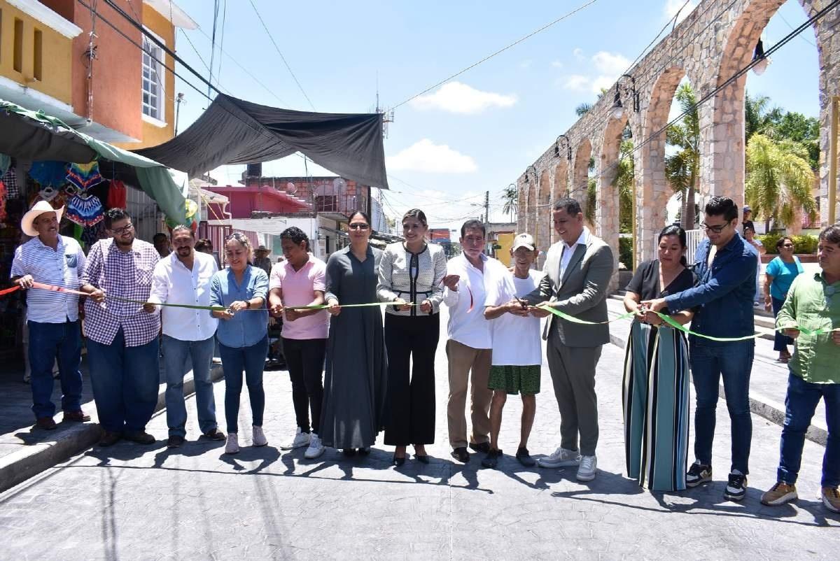 Inauguran obras en la comunidad de Tehuixtla