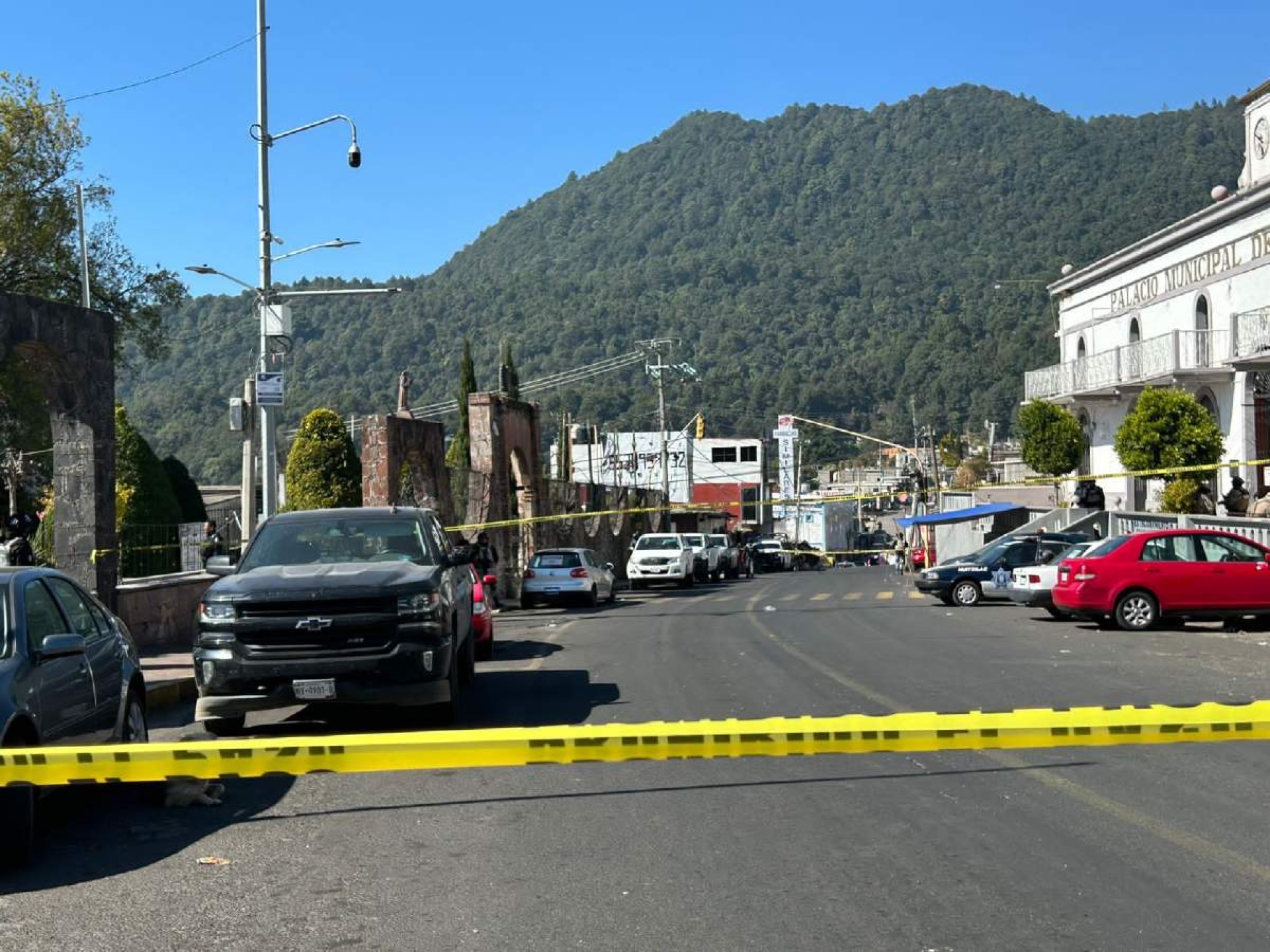Catean el palacio municipal de Huitzilac