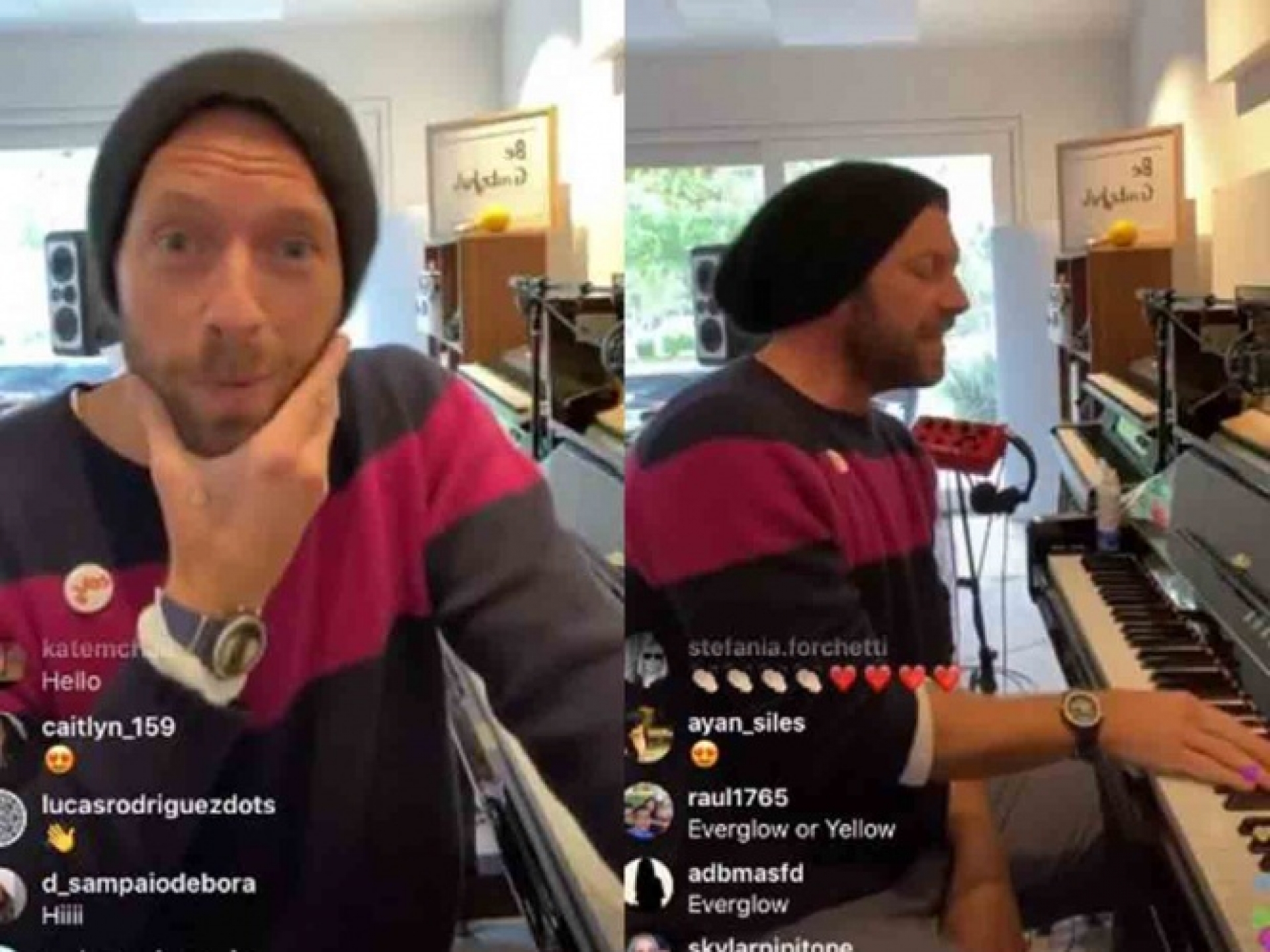 VIDEO: Vocalista de Coldplay se suma y ofrece música por redes ante coronavirus