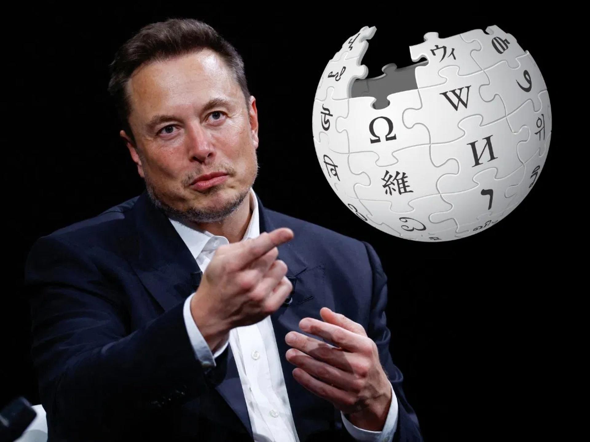 Elon Musk ofrece 1 billón de dólares para renombrar wikipedia a 'dickipedia'