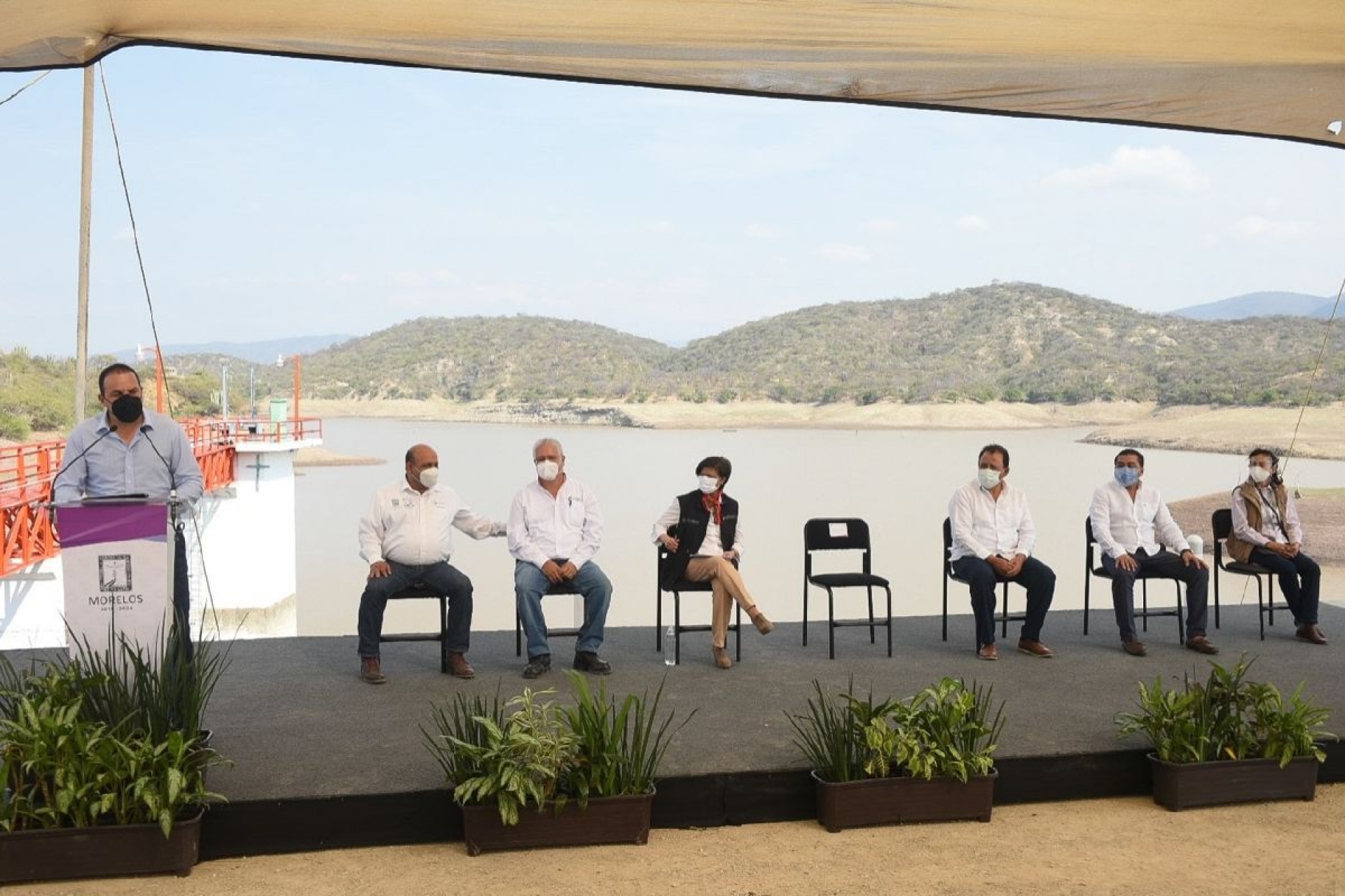 Entregan rehabilitación de presas de la región oriente