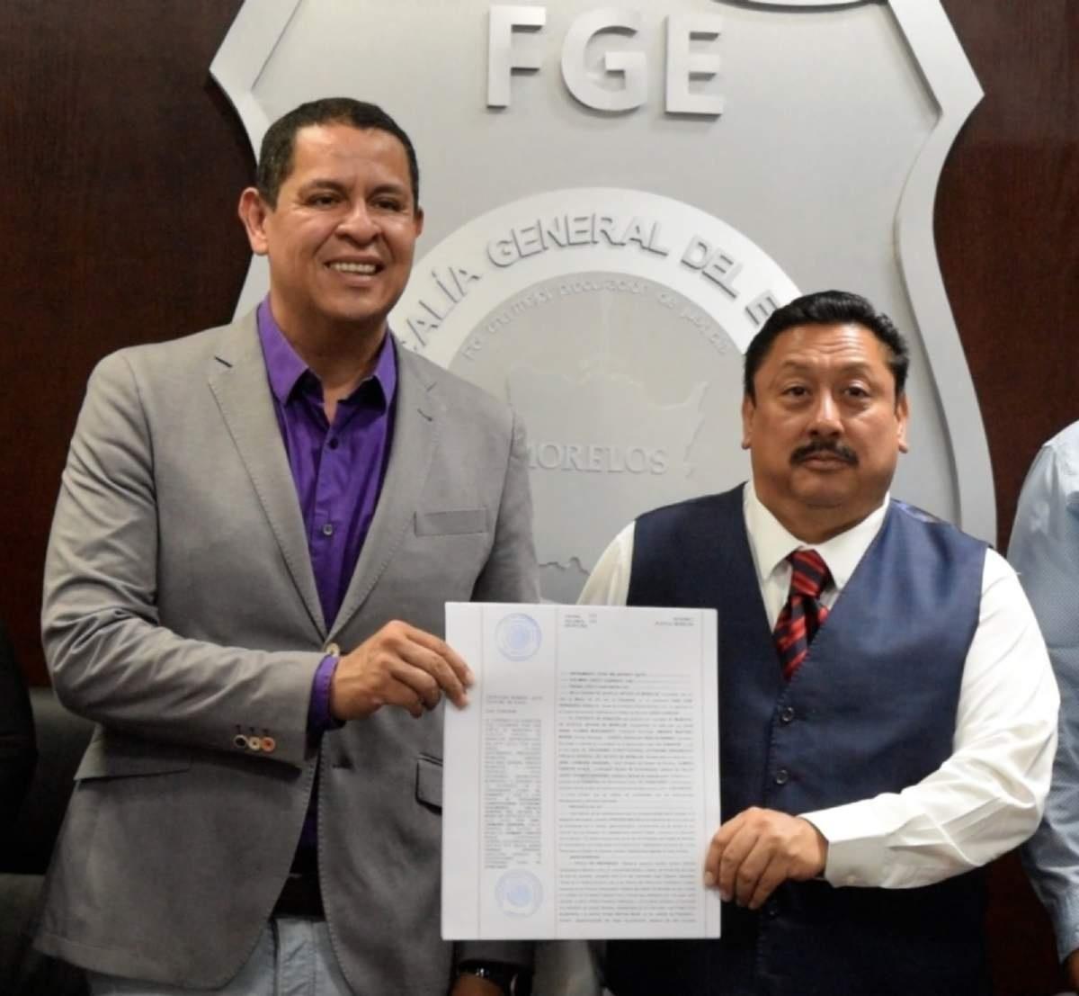 Firman Jojutla y FGE donación de predio para construir Centro de Justicia para las Mujeres