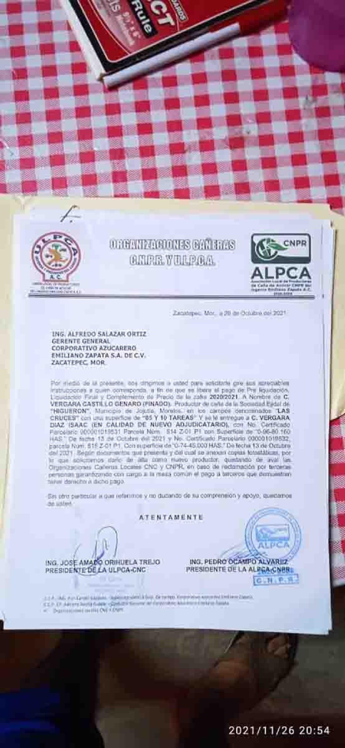 Productores cañeros acusan que el ingenio EZ retiene su pago