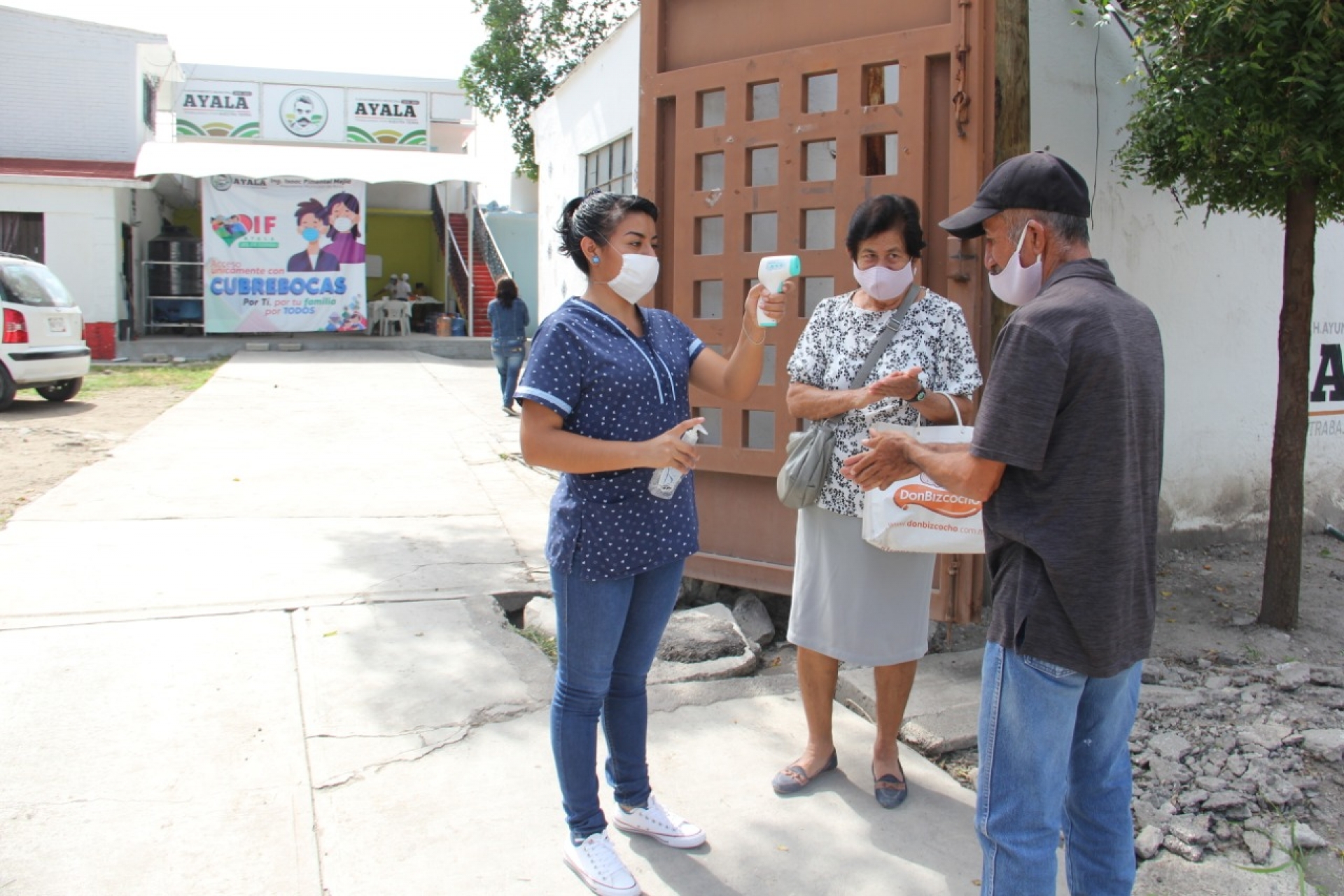 Redoblan medidas para frenar coronavirus en Ayala