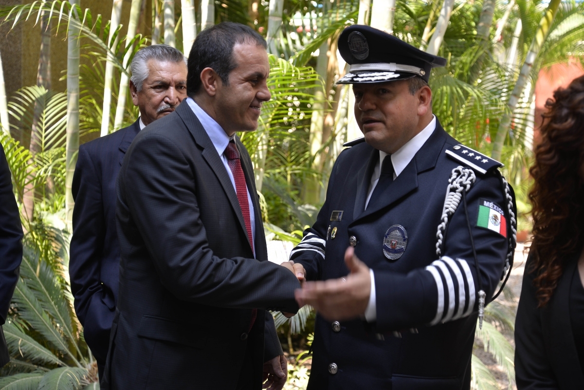 Acude Cuauhtémoc Blanco al cuarto informe de gobierno de Graco Ramírez