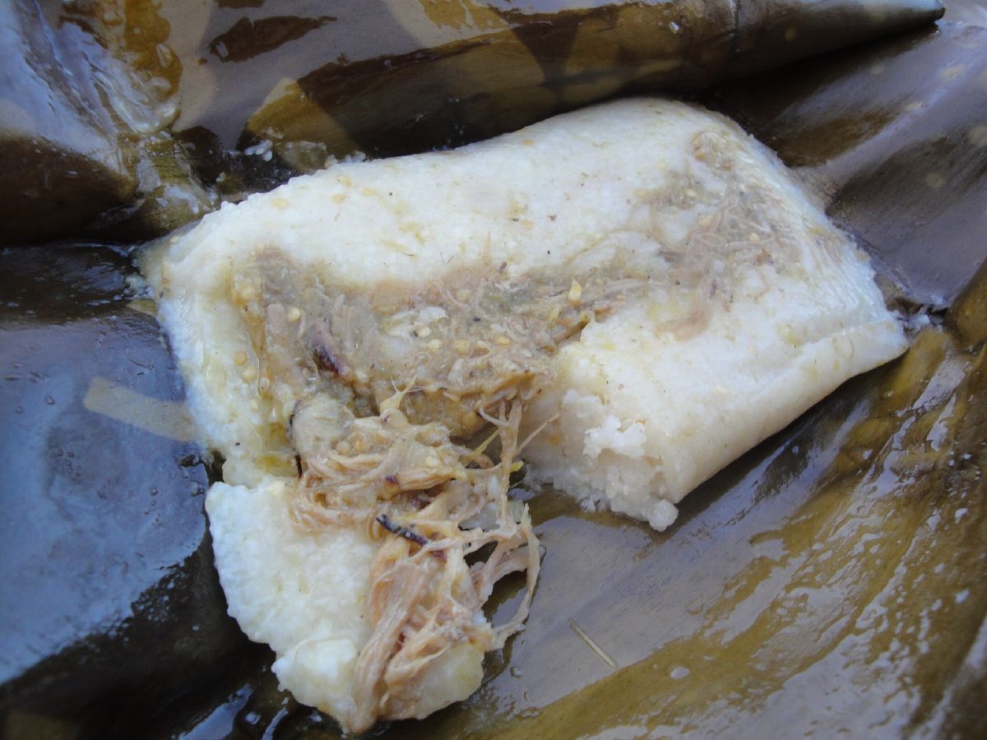 Los tamales de arroz estilo Jojutla