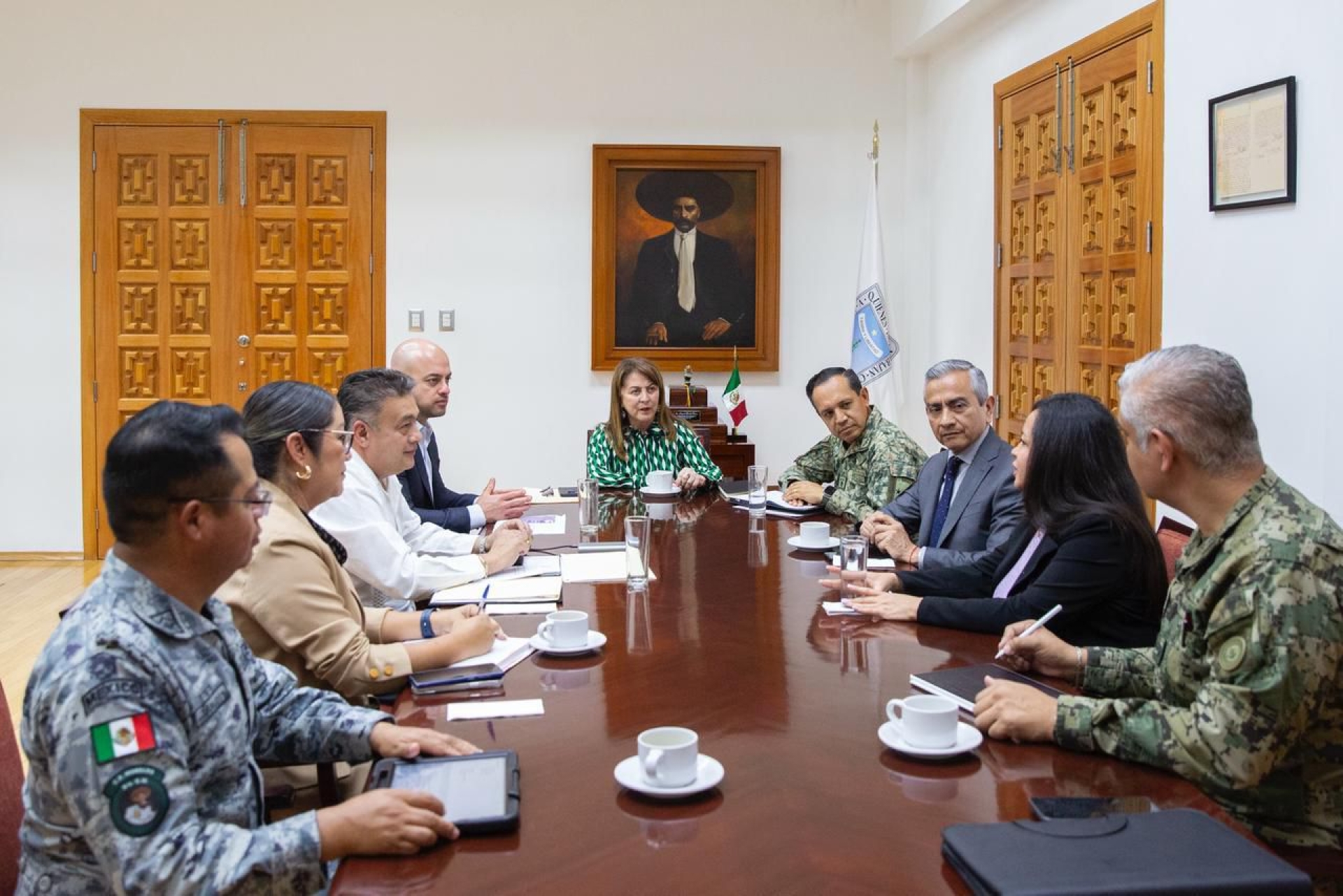 Convoca gobernadora a Mesa de Seguridad a mantenerse en sesión permanente, ante hechos recientes en Morelos