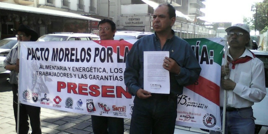 Se pronuncia el Pacto Morelos por la Soberanía Alimentaria, luego del informe presentado por el GIEI