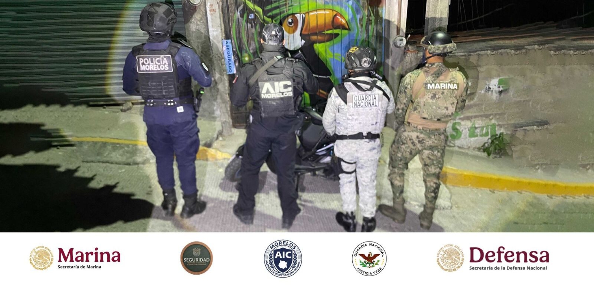 Catea COE dos viviendas, presuntamente utilizadas para la distribución de drogas en Emiliano Zapata