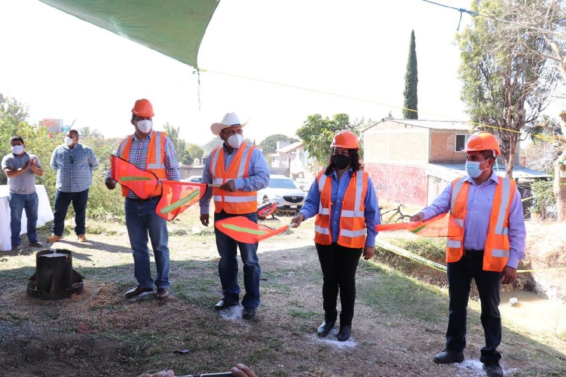 En marcha, equipamiento de pozo de agua en Yecapixtla