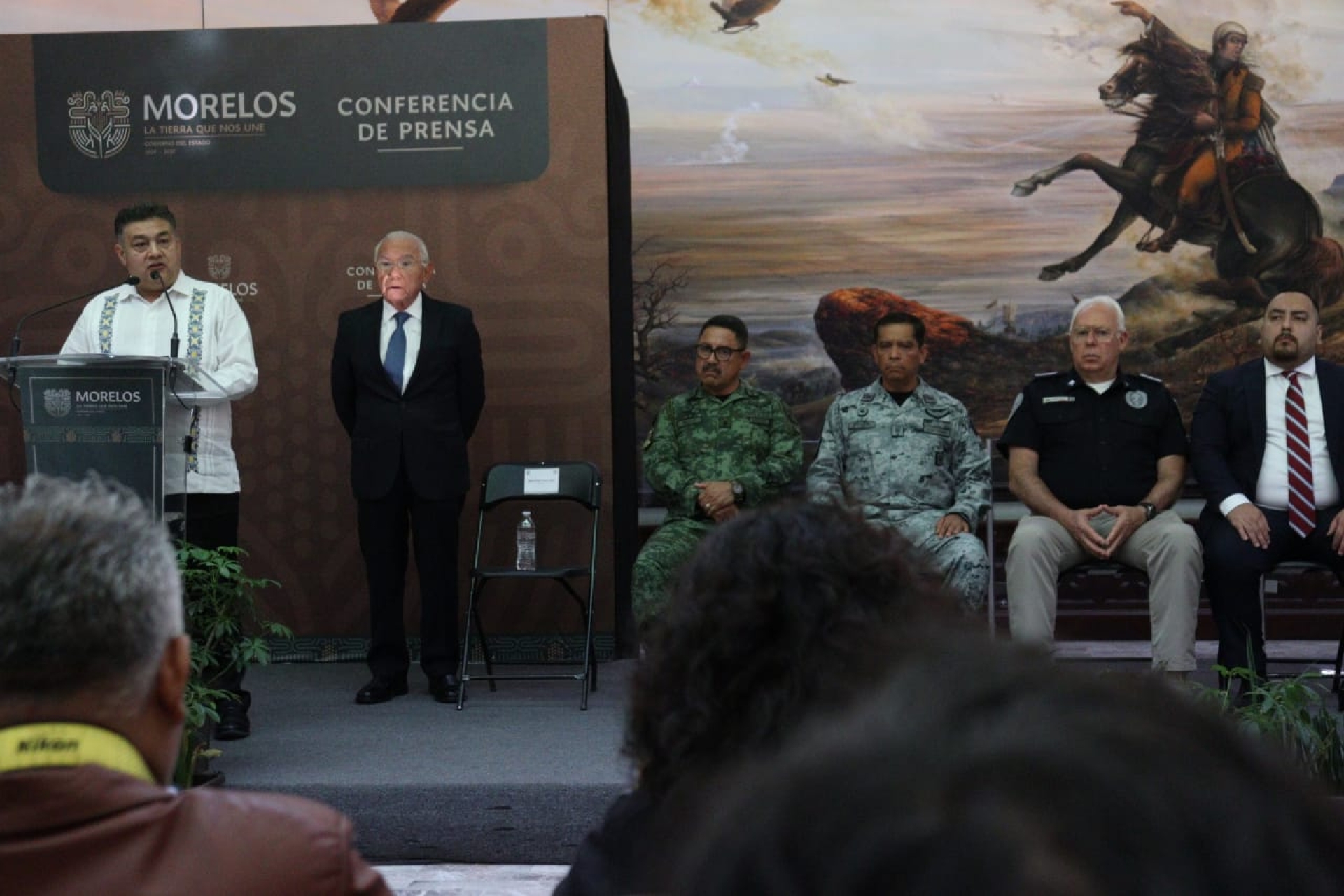 En Morelos se aplican ya algunas estrategias del plan federal en seguridad pública firmado ayer