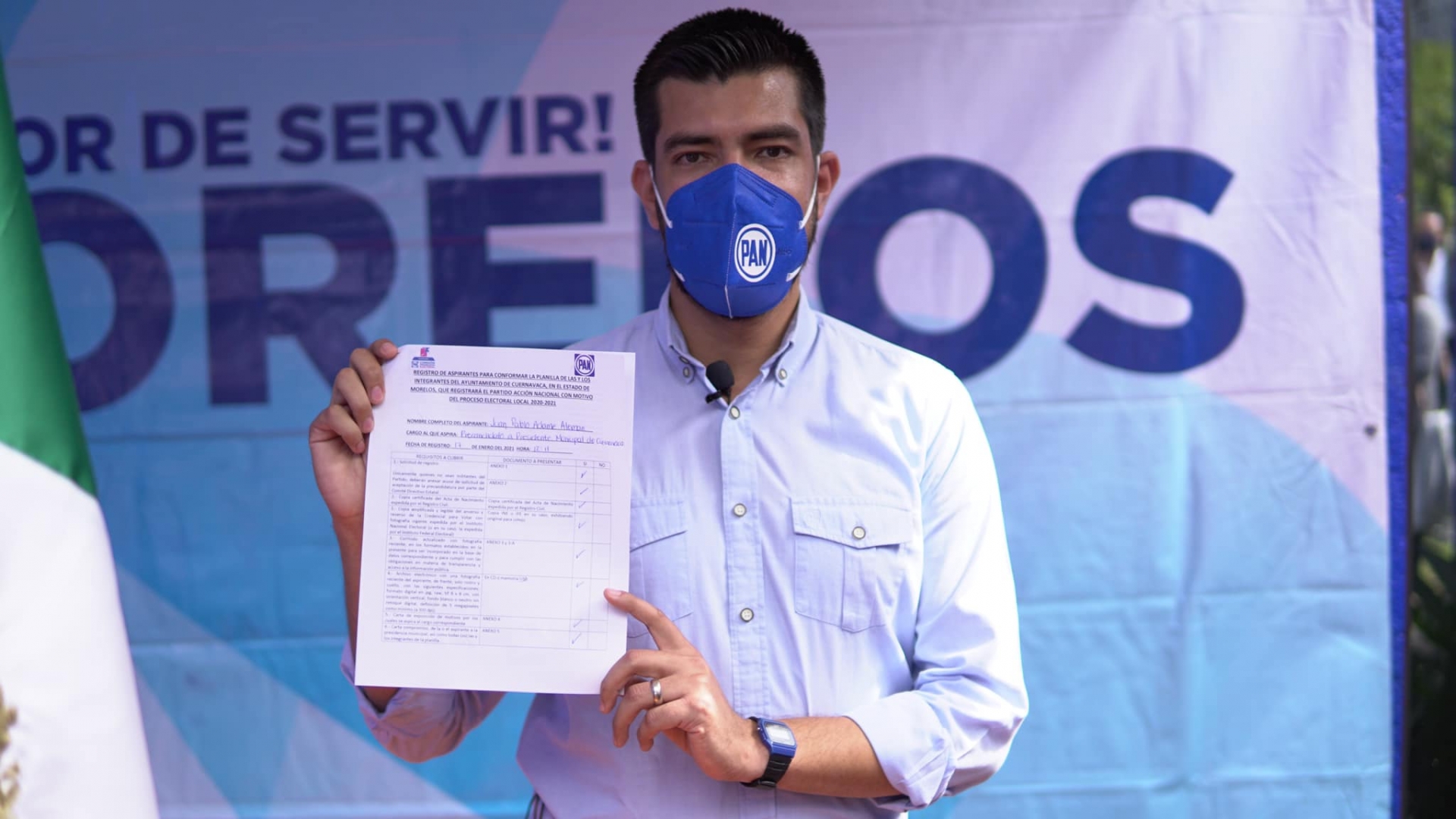 Juan Pablo Adame confía en atraer a nuevas empresas a Cuernavaca