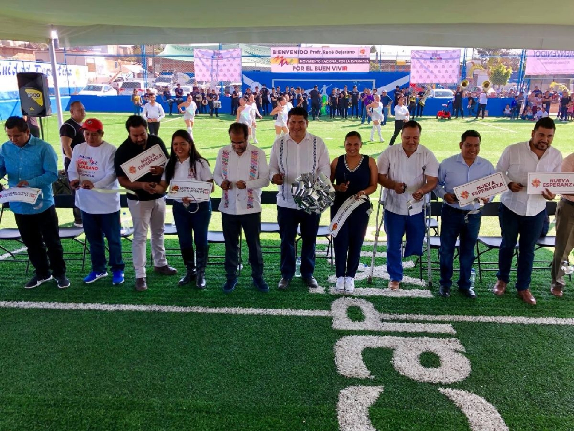 Recibe alcalde de Yecapixtla a René Bejarano en Zahuatlán