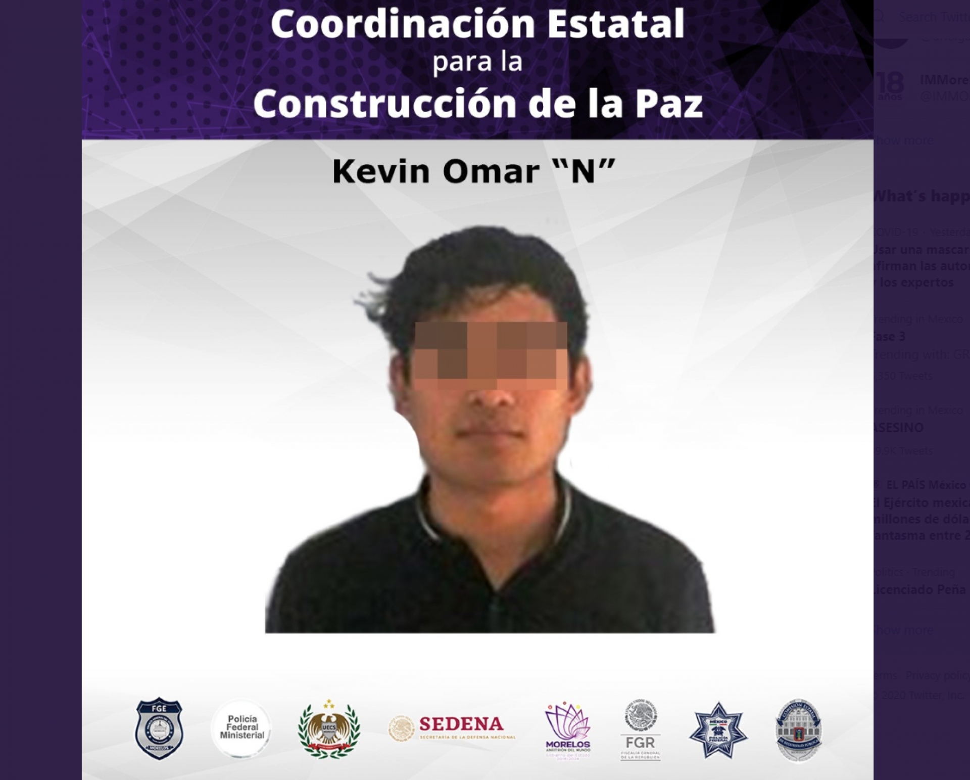 Dan 30 años de prisión a individuo que violó a su media hermana