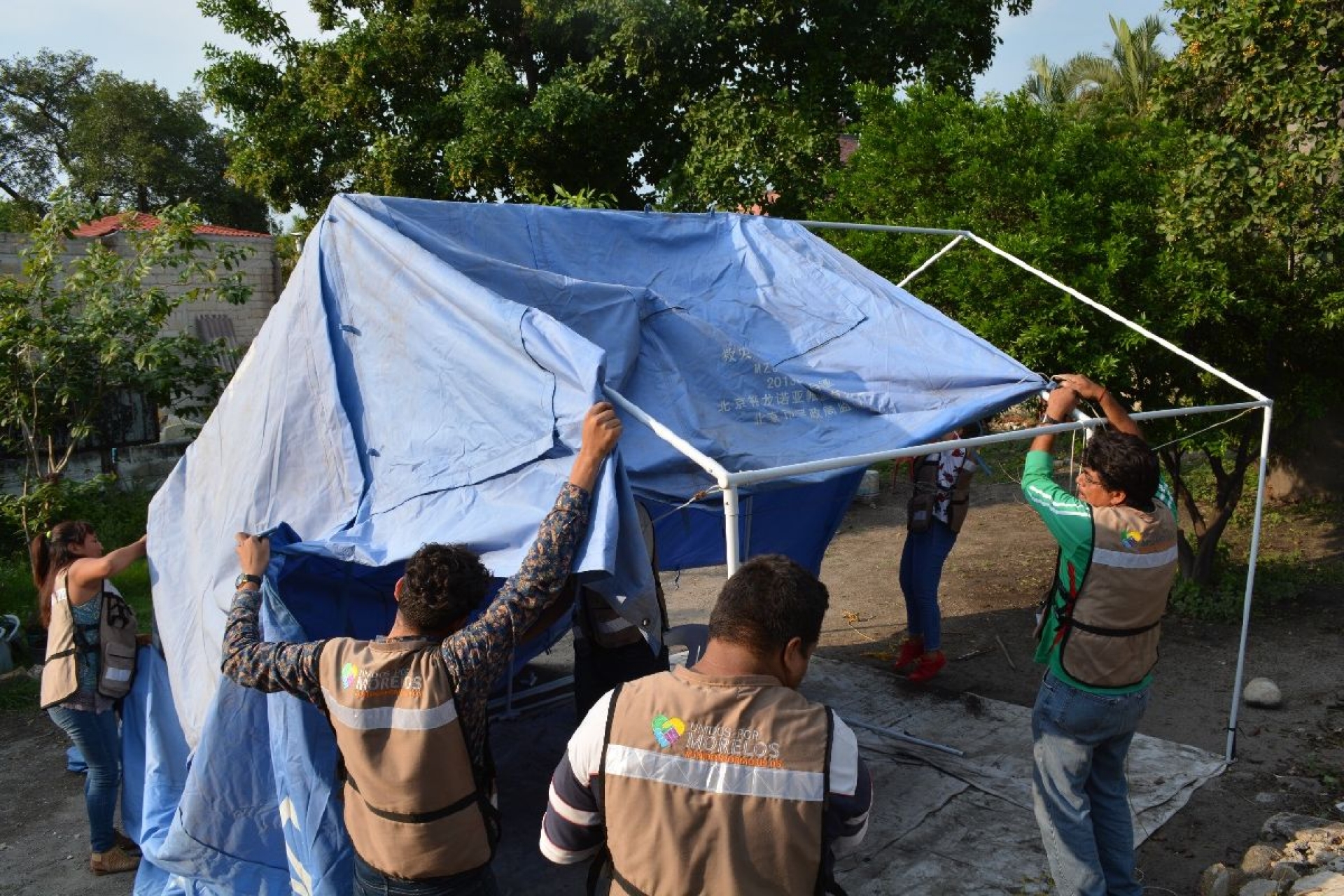 Damnificada accede a programa “Unidos por Morelos”