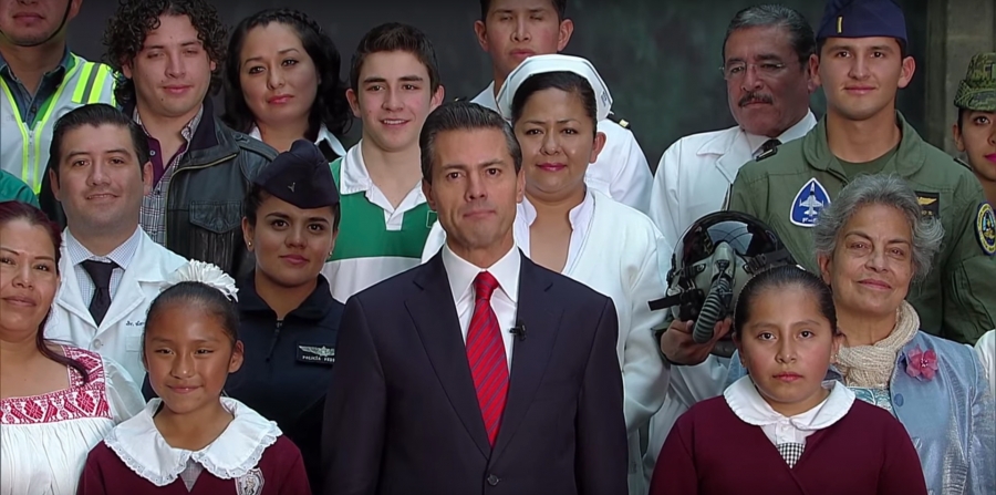 Agradece EPN apoyo en estos tres años de gobierno