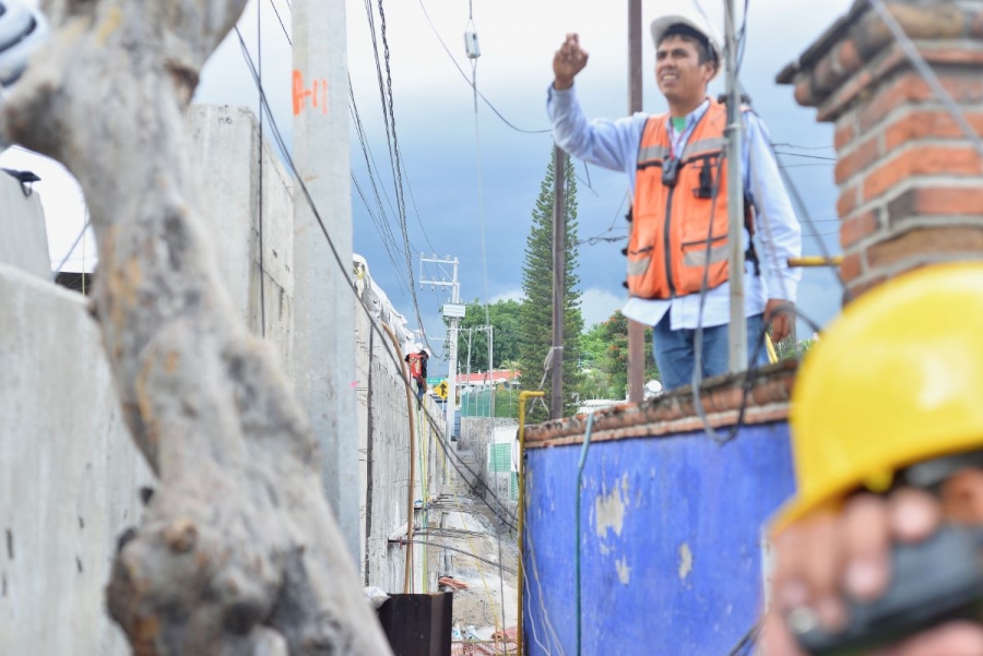 En lluvia intensa será cerrada la circulación en área del socavón: Matías Quiroz