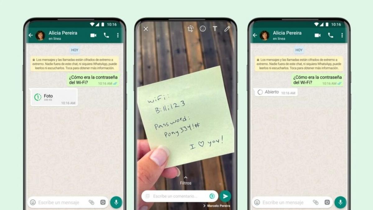 ¿Ya probaste la nueva función de WhatsApp? 'Mensajes que solo podrás ver una vez'