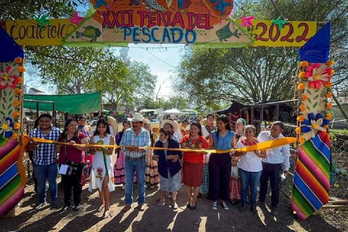 Celebró Coatetelco su feria del Pescado