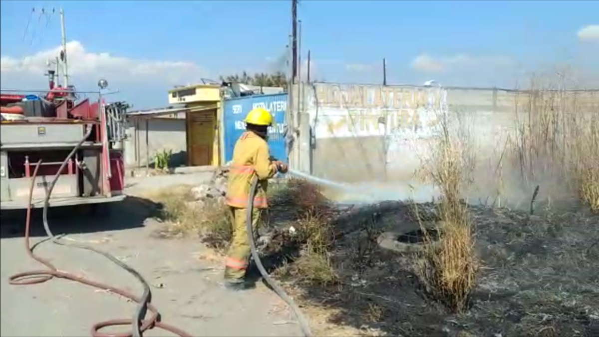 Se disparan los incendios en pastizales en Cuautla