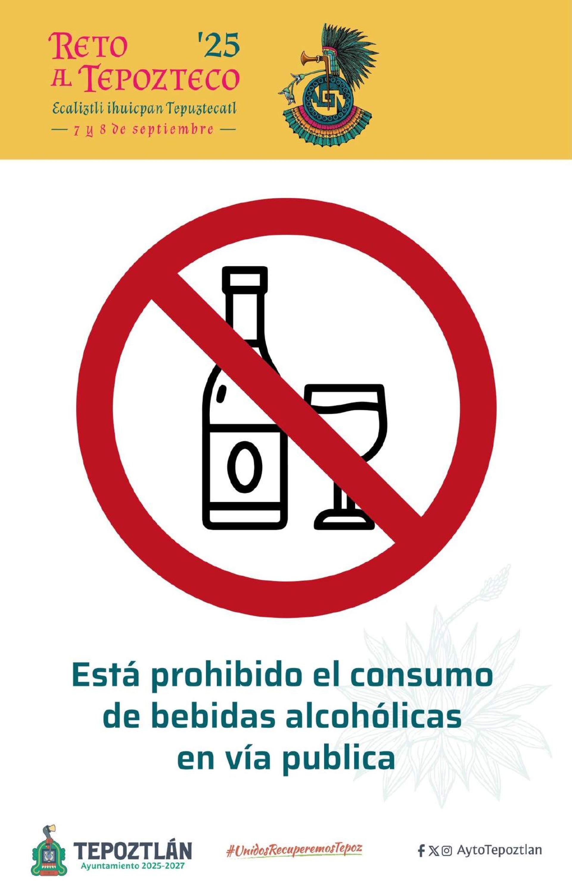 Restringen venta de alcohol en el primer cuadro de Tepoztlán