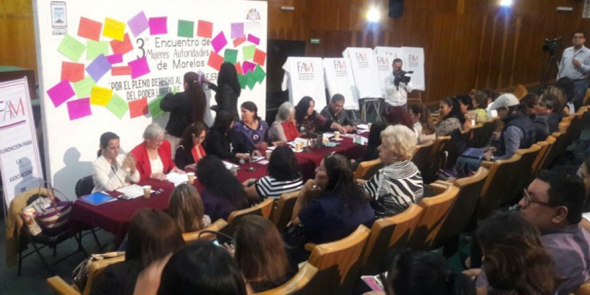 Se lleva a cabo el Tercer Encuentro de Mujeres Autoridades de Morelos