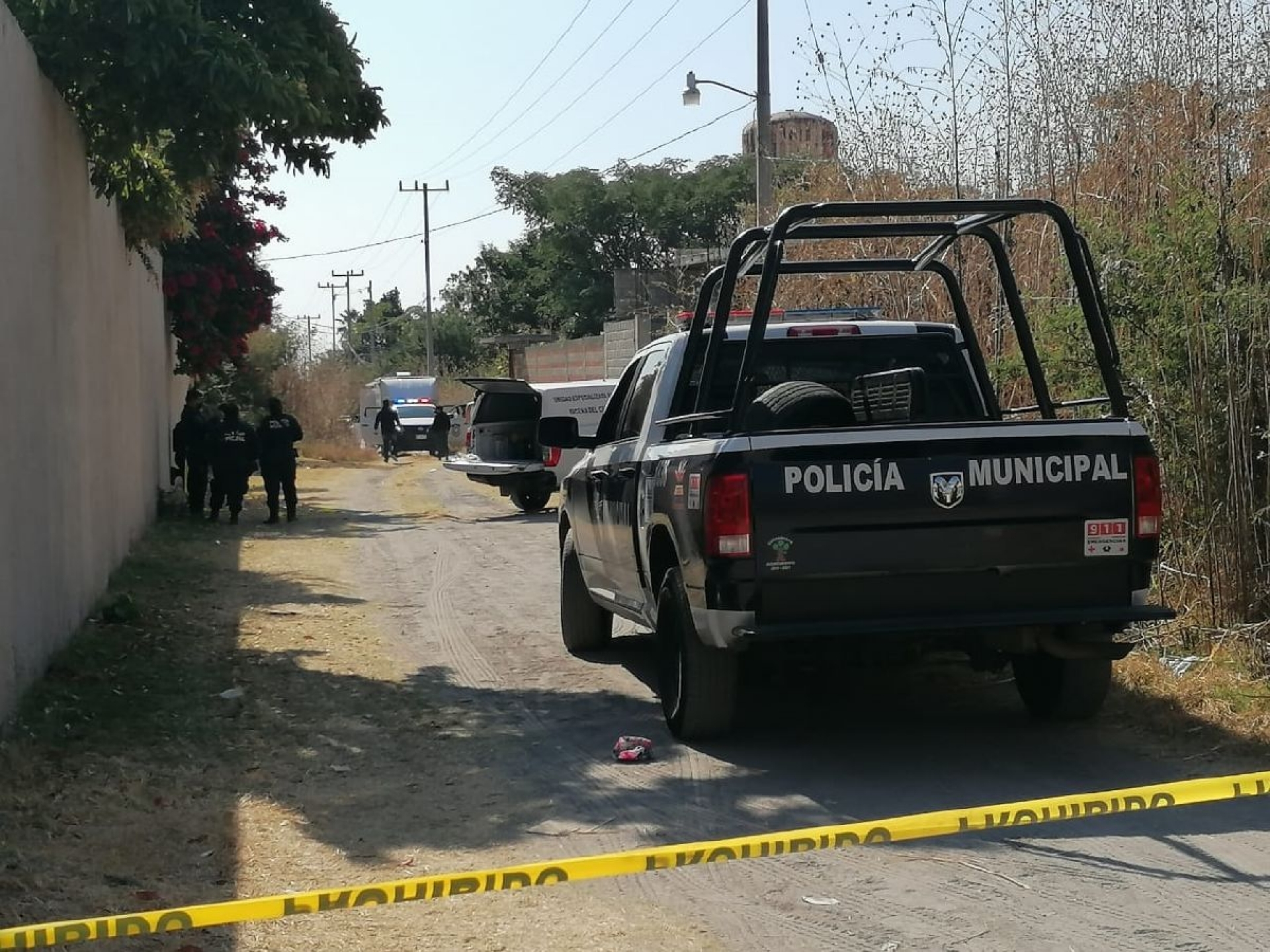 Encuentran un cadáver en un baldío