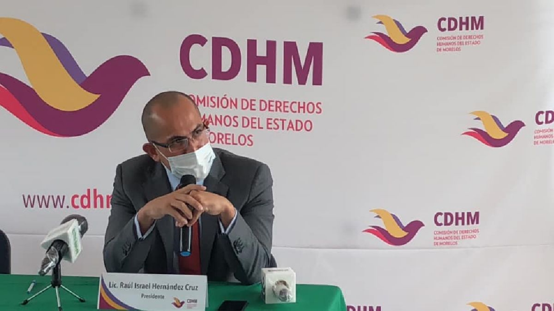Inician CDHM y FGE investigación de protesta en CEDIF