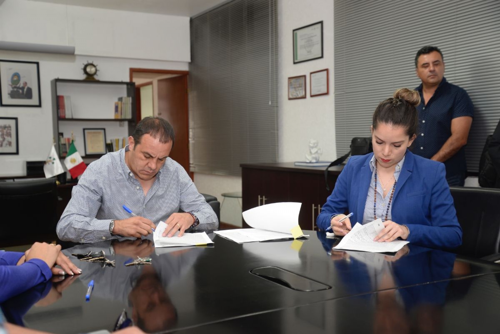 Cuauhtémoc Blanco retomó sus funciones de alcalde