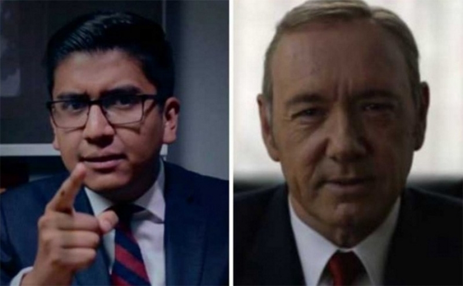Político de Tlaxcala se plagia un discurso de Frank Underwood y Netflix responde