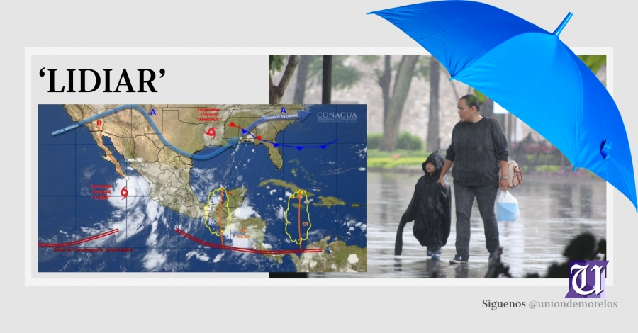 Tormenta tropical ‘Lidia’ mantiene lluvias en gran parte de México