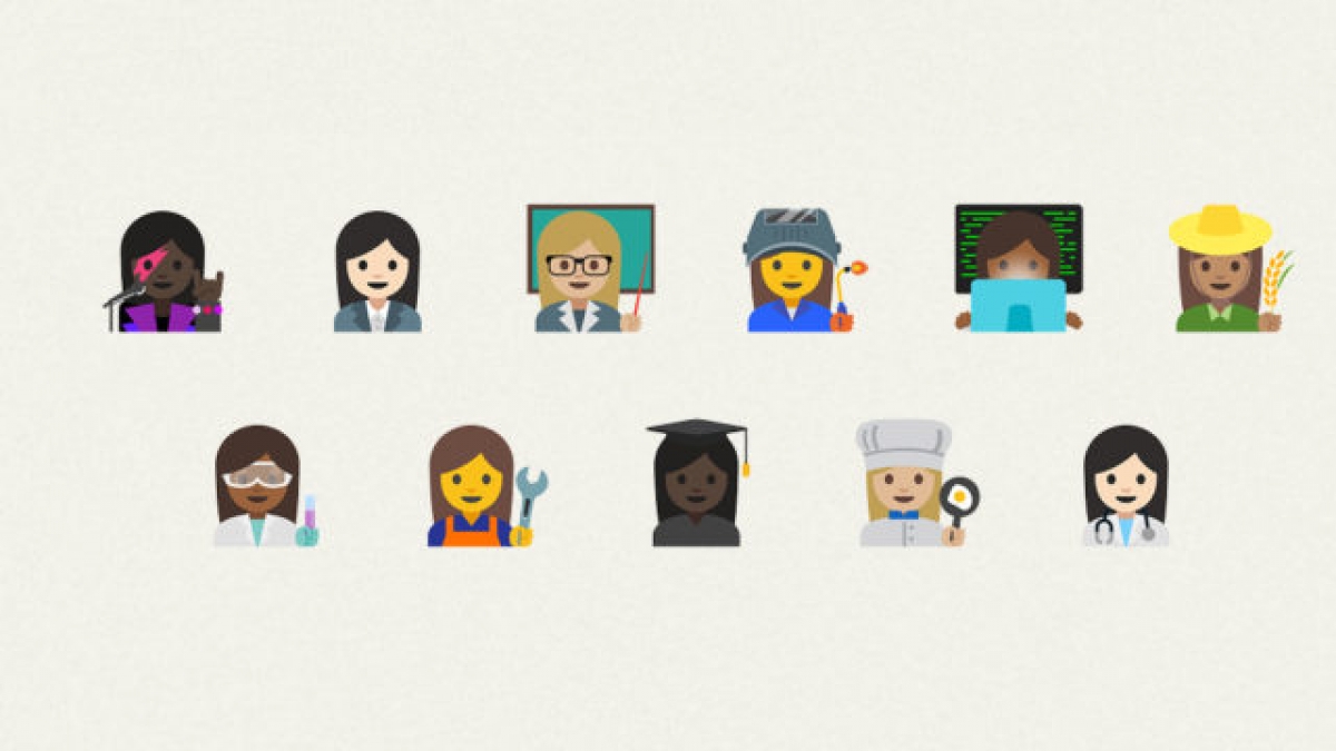 Google empodera a los emojis femeninos