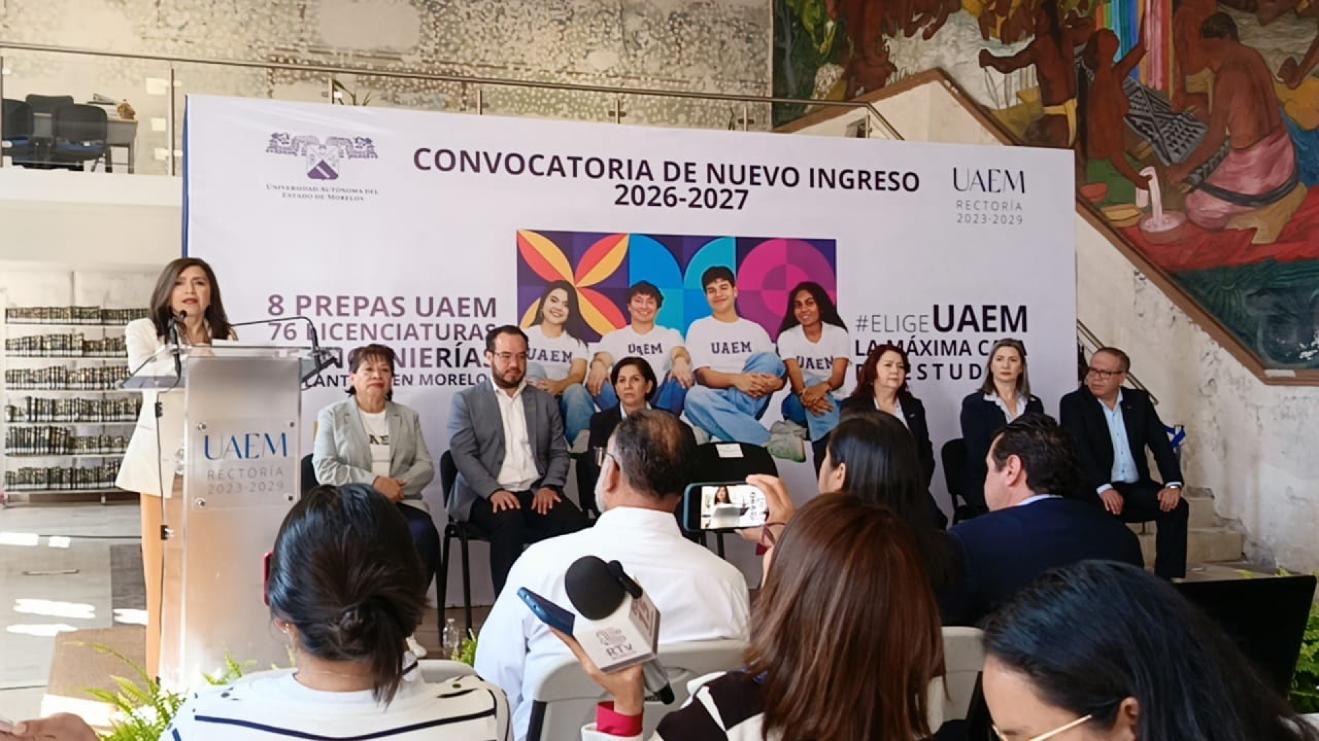 Anuncia UAEM convocatoria de admisión para nivel medio y superior 2026