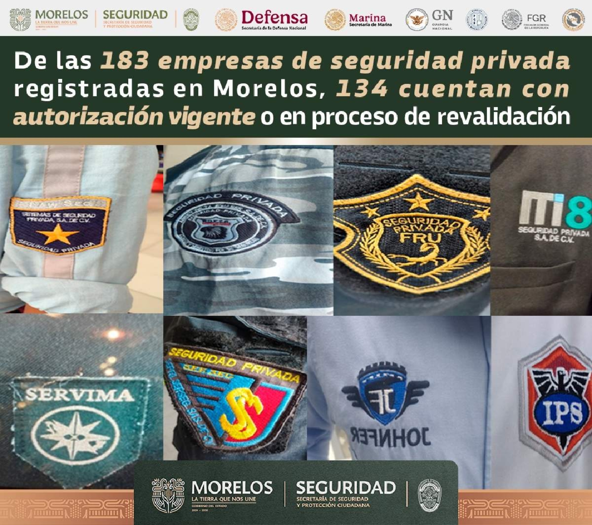SSPC mete en cintura a empresas de seguridad privada