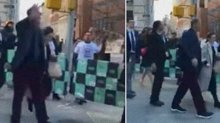 VIDEO: 'Ratero y traidor, todo México te repudia', le gritan a Fox en NY