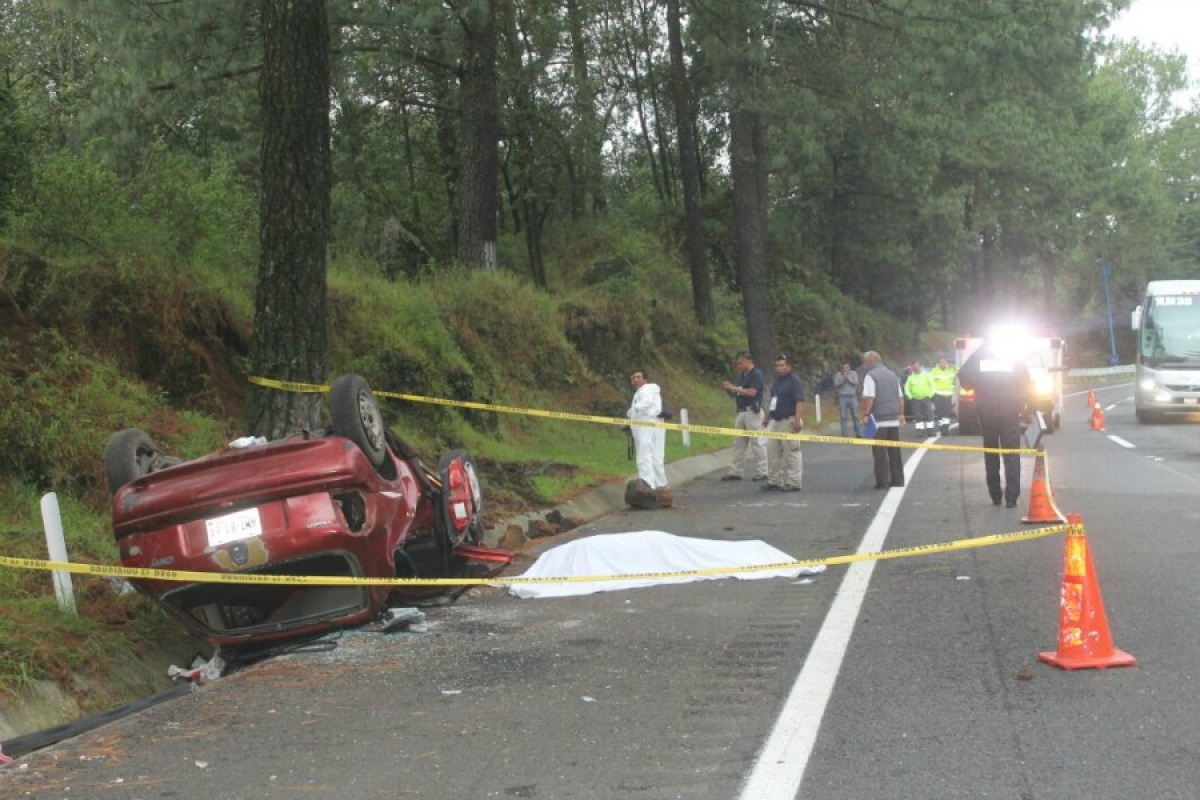 Accidente mortal en la autopista