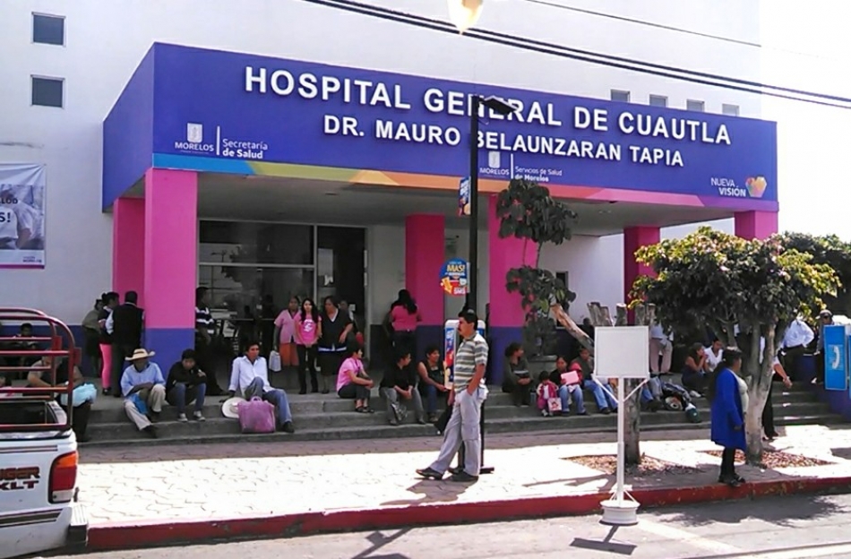 Reporta hospital de Cuautla cerca de cuatro mil 500 servicios al mes