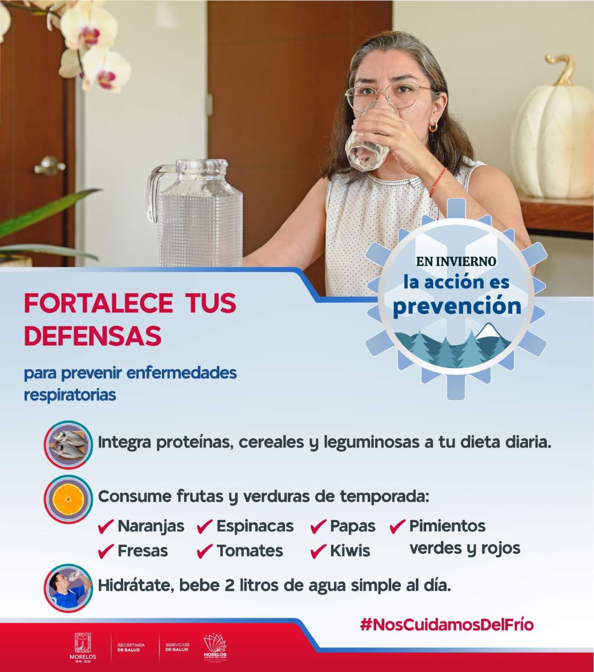 Reiteran llamado a tomar precauciones ante el frío