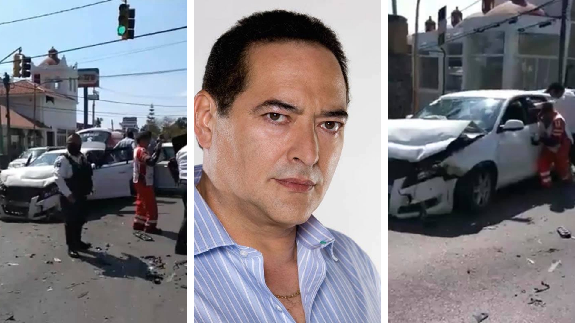 Choca el actor Roberto Ballesteros en Cuernavaca