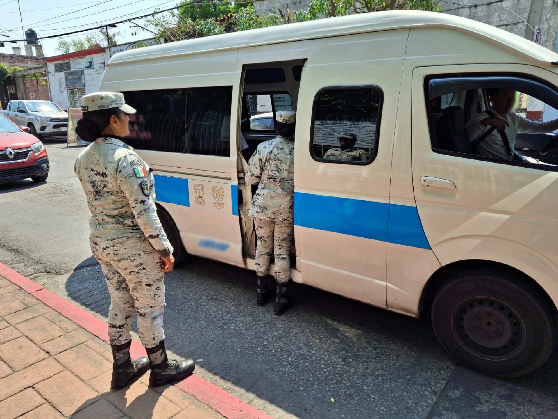 Guardia Nacional y Ejército Mexicano implementan operativo 'Pasajero Seguro' en puntos de abordaje en Morelos