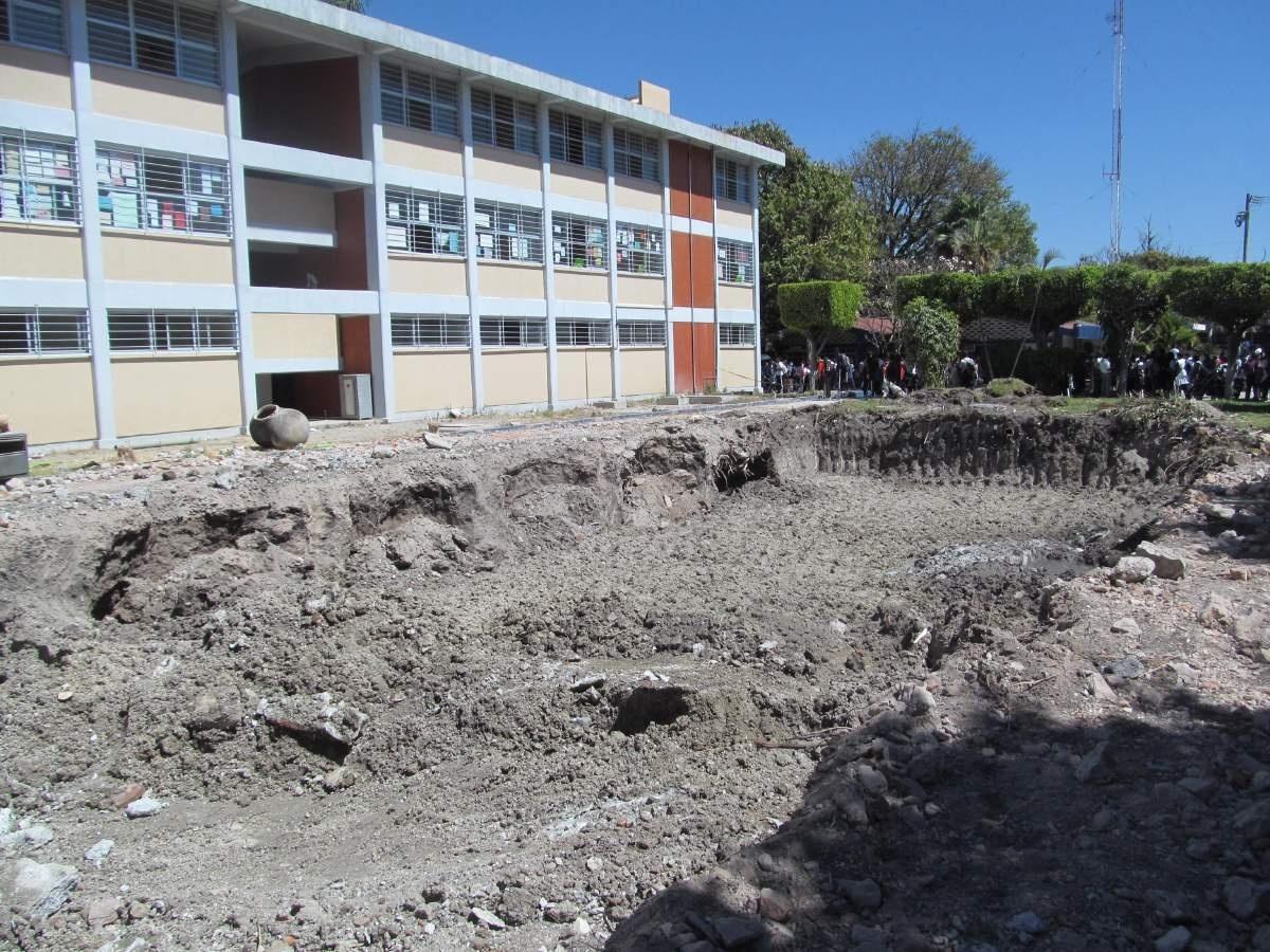 Construyen nuevo edificio en la secundaria BJ de Jojutla