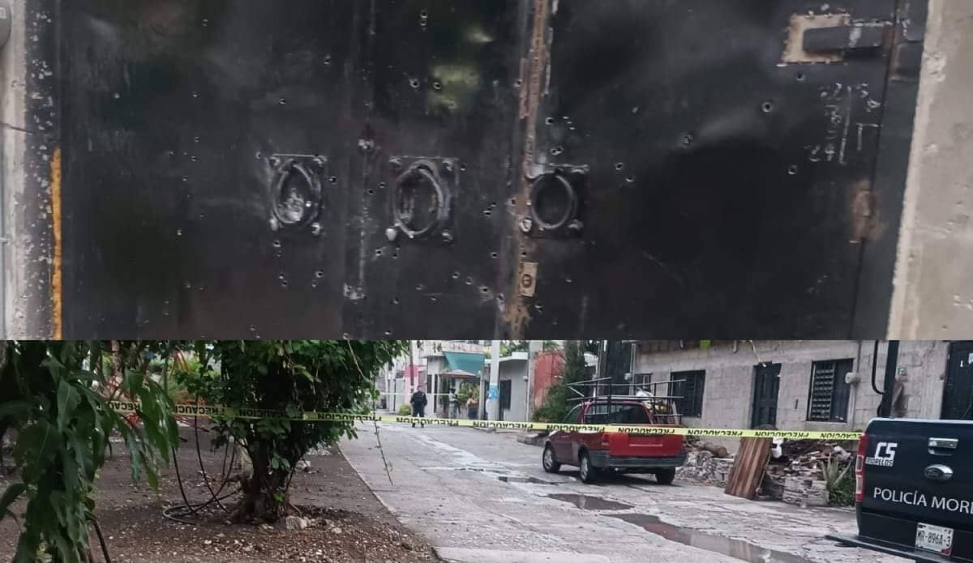 Disparan al menos 50 veces contra una casa